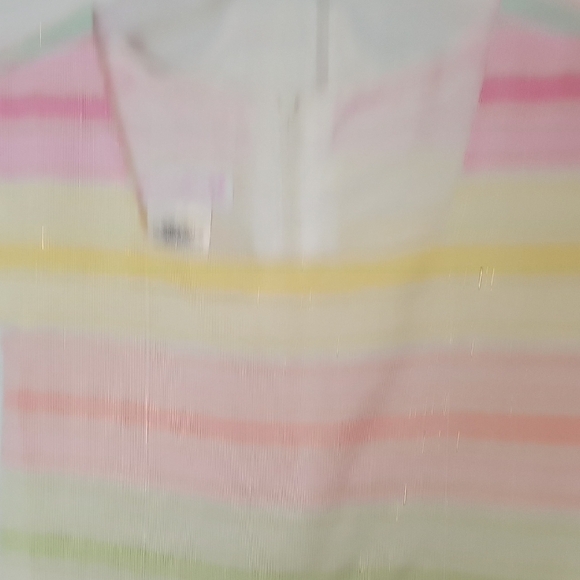 Bonnie Jean Gird Pastel Striped Dress with Bow Size 16 - Picture 7 of 8